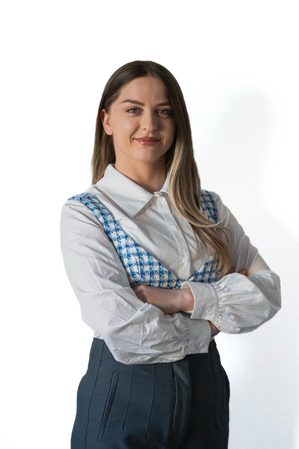 Portraifoto von Frau Bajraktari